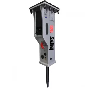 İMEKS 1500 Hidrolik Kırıcı, büyük projelerde güçlü performansı ve uzun ömürlü tasarımı ile mükemmel kırma gücü sağlar.