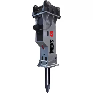 İMEKS 430 Hidrolik Kırıcı, küçük ölçekli projeler için güçlü ve verimli bir kırıcı çözümü.